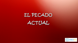 Lección 06 - El pecado actual